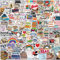 Bric Dodo 100 Stück Lesen Aufkleber Auto Laptop Telefon Gitarre Skateboard Motorrad Fahrrad Reading Stickers Set Vinyl Wasserdicht Aesthetic Aufkleber für Jugendliche Kinder Erwachsene