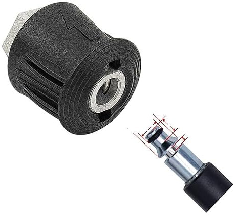 Convertisseur de connecteur de Tuyau de Nettoyeur Haute Pression Adaptateur de Sortie de Nettoyeur Haute Pression M22 pour Tuyau de Nettoyeur Haute Pression Karcher Bosch Nilfisk (Couleur : F