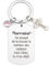 Cadeau Marraine Saint Valentin - Porte-clef Baptême Pour Marraine et Parrain - Demande et Souvenirs de Baptême - Idée Cadeau Noël