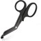 XOUDKE Medizinische Verbandschere, Medizinische Scheren, EMT- und Trauma-Scheren, Rostfreier Stahl Verbandscheren 15cm Bent Stealth Black für Krankenschwestern, Medizinstudenten, Notaufnahme