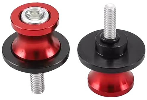 SchwingeSpule Schieber Ständer,Schwinge Ständer,Motorrad Montageständer Racingadapter,Schwingenschutz Montageständer,Universal Montageständer Motorrad für Lifting Pin Screw Rear Sliders