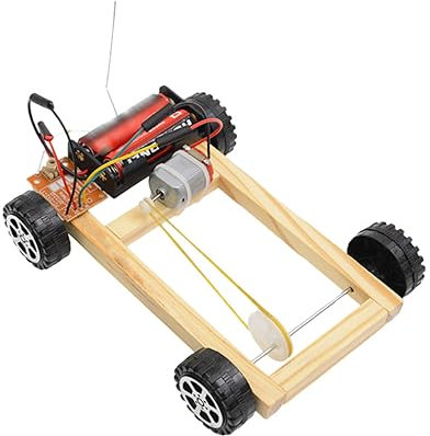 KONTONTY zum Autobau bastel Set für Fernbedienung für DIY-Automodell elektronisches Elektronik Modell mit Allradantrieb Automodell selber Bauen