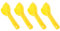 ERINGOGO 4pièces Pelles De Plage pour Garçon Fille Jouets De Sable Idéaux pour Fête Plage Activités Extérieur Et Jeux De Sable