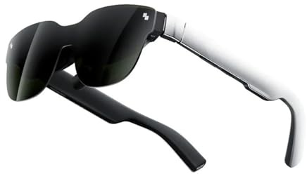 Compatible TCL for Les Lunettes AR intelligentes RayNeo Air 3S 201 Pouces Micro OLED 3D HD TV de Poche de cinéma privé for téléphone Portable Ordinateur Machine de Jeu(Air 3S)