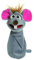 Living Puppets W414 Bille Mouse Quasselworms, Grey