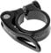 Generic Aluminium Fahrrad Sattelklemme Schnellspanner 31,8 mm / 34,9mm, Hochwertig - Schwarz, 31.8mm