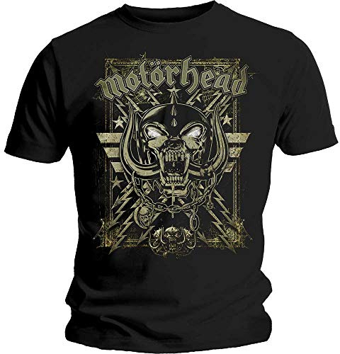 Motorhead Men's Spiderwebbed Warpig T-Shirt Black