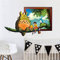 CSCH Wandtattoo Schöne Totoro 3d Fenster Wandaufkleber für Kinderzimmer Schlafzimmer Home Decoration Cartoon Film Wandkunst Diy Tiere Wandtattoos