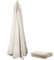 KDHKDFN Toile Parasol pour Parasol Déporté 3x3 8 Baleines De 142-147 Cm Environ De Long Chacune(Color:Blanc)