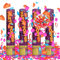 Confetti Cannon*4pcs, XiXiRan Party Popper Konfetti, Konfettikanone Geburtstag, Konfetti Popper Hochzeit, Confetti Kanone (Rolle)