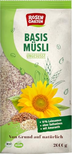 Basis-Müsli mit Amaranth ungesüßt Großpackung 6 x 2000 g