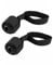 2pcs Türanker Türbefestigung für Fitnessbänder, Fitnessbänder Resistance Bands, Fitnessband Kampfseil für Sling Trainer Klimmzugbänder und Therapiebänder(Schwarz)