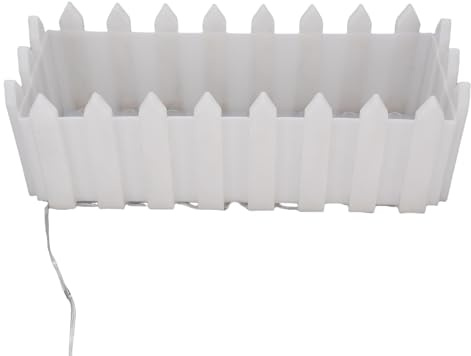 Ejoyous Pot de Fleur à LED Planteur d'éclairage à LED à énergie Solaire RV, Planteur d'éclairage, Pot de Plantes Multifonctionnel, RVB Vibrant, énergie Solaire Automatique, Illumine l'espace