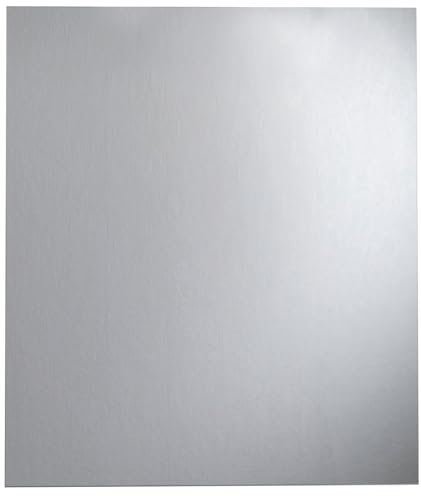 FACKELMANN Spiegel/Wandspiegel mit Befestigung/Maße (B x H x T): ca. 80 x 90 x 2 cm/hochwertiger Badspiegel/hoch und quer verwendbarer Badezimmerspiegel/Breite 80 cm