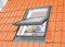 Optilight Dachfenster mit Eindeckrahmen flach & ohne Dauerlüftung - 66 x 118