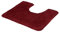Kleine Wolke WC-Vorleger Seattle / 55 x 50 cm/Farbe Granat Badteppich, Polyester, 55x50x3 cm, 4004478264533