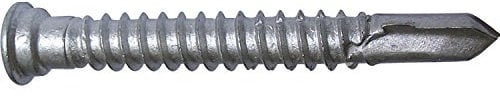 CABRI Terrassenschraube Edelstahl A4 ruspert, silber Bimetall-Bohrspitze,5,5 x 55 mm, 100 Stück,55037/6