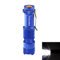 XUPHINX Mini Flashlight,Q5 LED 1200 Lumen AA/14500 Ultra Bright, Portable Torch Light for Cycling/Camping/Hiking,Blue