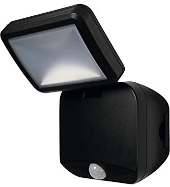 LEDVANCE LED Wand- und Deckenleuchte, Leuchte für Außenanwendungen, Kaltweiß, Battery LED Spotlight Single