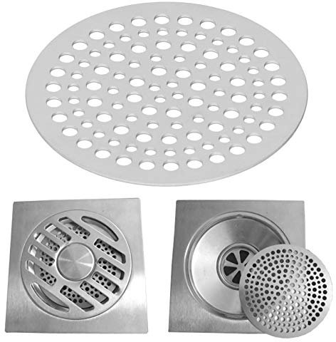 Rejilla de desagüe antibloqueo, filtro de desagüe de ducha, rejilla de desagüe de ducha de cocina
