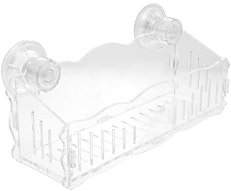 VILLCASE Aquatic Planting Cup Plants Holder Water Plant Cup Airplants Glass Aquatic Plant Aquatic Plant Pot Holder Aquarium Plants Aquarium Planter Pots Fish Tank Crystal Sucker Acrylic