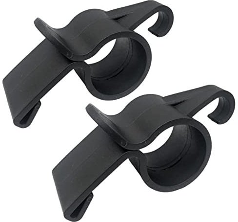 A/R Portaombrelli per bagagliaio auto | per portaombrelli per bagagliaio posteriore per auto - Gancio per staffa di montaggio per bagagliaio posteriore per auto, nero