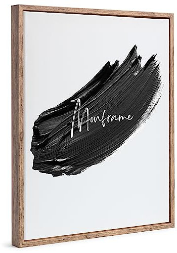 Monframe Schattenfugenrahmen - 50x70 cm - Apfel - für Leinwandbilder auf Keilrahmen - Leerrahmen ohne Glas und Rückwand