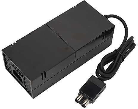 Fuente de alimentación para Xbox One, adaptador de alimentación de CA de 100 a 240 V para Xbox One, ladrillo de alimentación de bajo ruido para Xbox One, adaptador de CA para Xbox (Enchufe de la UE)