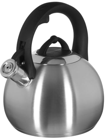 Feel Maestro Teekanne MR-1311 Schwarz Silber Silikon Edelstahl 3 l