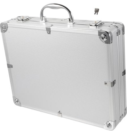 Gadpiparty Mehrzweck-tragebox Gadget-werkzeughalter Aluminiumkoffer Werkzeugkasten Aus Aluminiumlegierung Werkzeugkästen Werkzeugkastenschloss