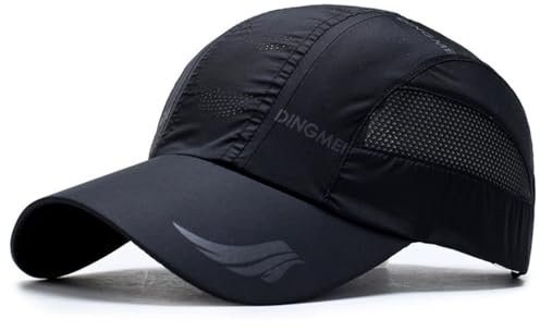 Cappello da Baseball Uomo con Visiera Unisex Cotone Regolabile Casuale Cappelli con Parasole Berretto da Tennis da Golf Visor Sportive Cappellini per Ciclismo Pesca Tennis Corsa