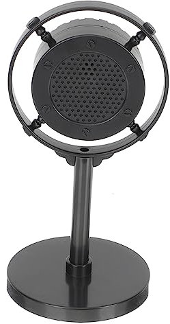 TOYANDONA Retro Microphone Prop Model Antique Mic for Themed Parties Creative Photography and Live Streaming Safe Material Charming Design for Boys and Girls and Adults