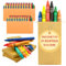 AF® - Set 126 Pastelli Cera, Bimbi 21 Scatola Colori Per Bambini Da Regalare | 6 Mini Colori Per Regalini, Gadget Compleanno Bambini 4 Anni 2 Anni Mini Pastelli Gadget + Template Stampabili