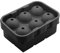 2 PCS Round and SquareMolds Flexible Food GradeIce Tray Kitchen Accessories Ice Maker for Wine Cocktails