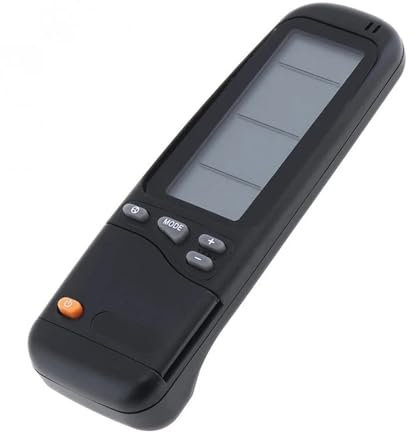 1 Mando a Distancia for Aire Acondicionado, Color Negro, for Airwell Electra RC-3 RC-4 RC-7 Emailair Elco RC-41-12 3 en 1.