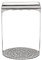 KitchenCraft Short-Handled Round Potato Masher, 7 x 11 x 16 cm (3 x 4.5 x 6.5), Silber