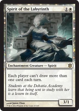 Magic The Gathering - Spirit of The Labyrinth (27/165) - Born of The Gods - Foil