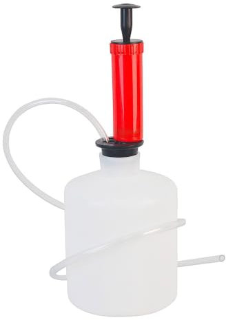 Pompe de vidange manuelle 1,6L avec 2 tuyaux pvc - AUTOBEST