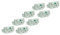 Gira Funkmodul 234700 für Rauchwarnmelder Gira Dual Q 233602 und 233002 - 8er Pack