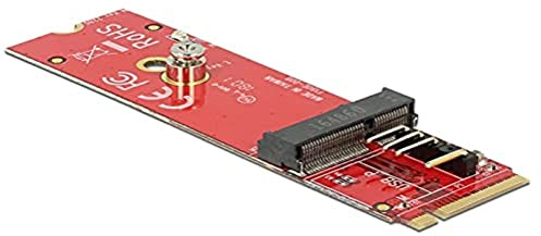 Delock Konverter m.2 Key m Stecker > m.2 Key E Slot für USB und PCIe Module