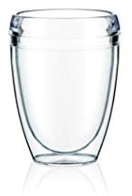 Bodum - 11849-10SA - PAVINA OUTDOOR - Set 2 Gobelets Double Paroi Plastique, SAN - 0.35 l