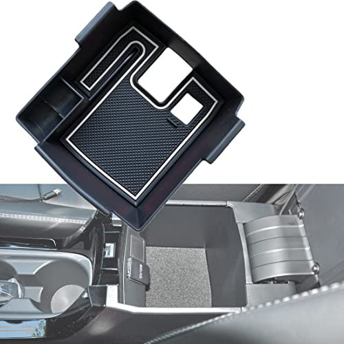 【4 Farben】Z.MYUKI Corolla E210 Hybrid Mittelkonsole Ablagefach für Toyota Corolla Cross | Touring Sports 2019-2023 2024 Zubehör Mittelarmlehne Organizer (Weiß)