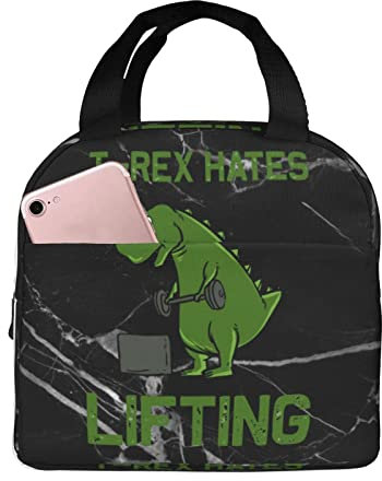 Gimnasio Fitness Entrenamiento Entrenamiento Levantamiento de pesas Bolsas de almuerzo Lonchera aislada Bolsa de picnic Bolsa de almuerzo más fresca Bolsa de asas para mujer Hombre Niño Niña Oficina T
