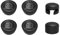 JOYSOG PS5 Joystick Caps, Silicone Thumbsticks Cover for Sony PS5 PlayStation Portal Controller Joystick Replacement Thumb Joystick Caps(Black)