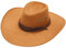 2024 Sonnenhut für Erwachsene, lässig, einfarbig, Sommer, Westernmode, Cowboy, breite Krempe, Reise-Sonnenkappe, Wollhut für Herren, khaki, Einheitsgröße