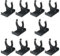 AYVRUOP 10 Stück Küchen Sockelleisten Clips Verbinder Für Sockelleiste Küche Küchensockel Befestigungsclips Sockelblendenhalter Sockelblende Küche Für 27Mm Küchenfüße