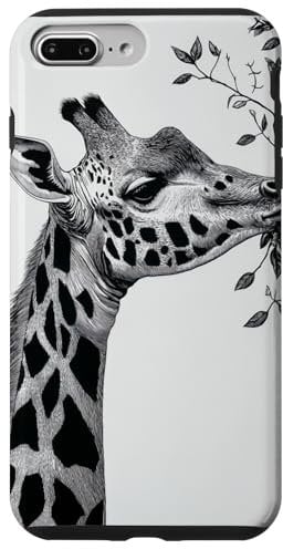 iPhone 7 Plus/8 Plus White, giraffe phone Case