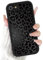 ZhuoFan Hülle für iPhone 7/8/iPhone SE 2022 /SE 2020 4,7”, Aesthetic Leopard Muster Handyhülle Schwarz Matte Schutzhülle Ultra Weich Silikon Dünn TPU Case Stoßfest Kratzfest Bumper Cover, 05