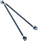 Fenteer Bike Trailer Connector with Quick Release Clamps Connection Metal Easy to Install Bikes Tow Connect for Rear Carrier Wagons