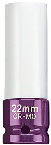 Draper 30646 Hi-Torq Wheel Nut Socket for Alloy Wheels, 22mm